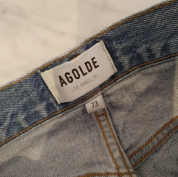 Agolde Jeans 90's Ultra High Rise Size 23 - Picture 13 of 15